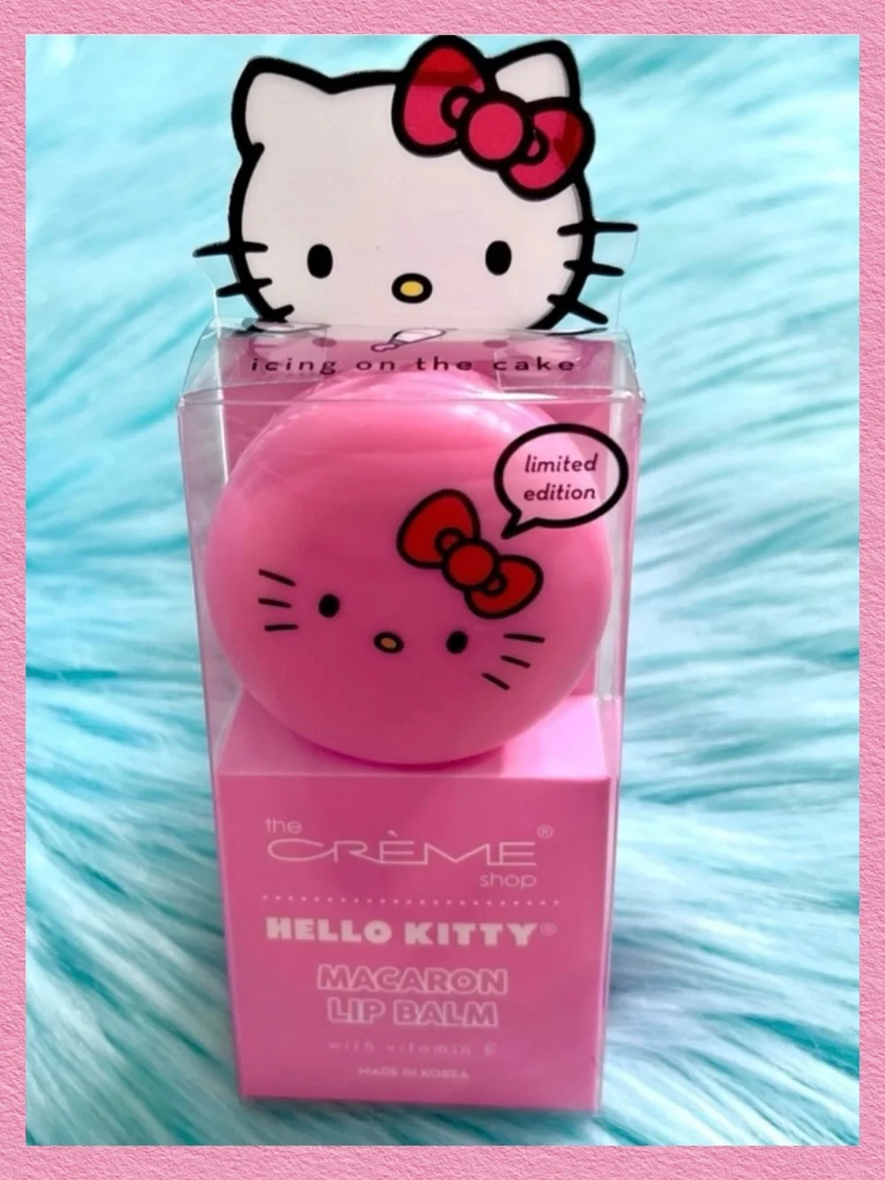 Crème Shop X Sanrio Icing On Cake Hello Kitty Limited Edition Lip Balm